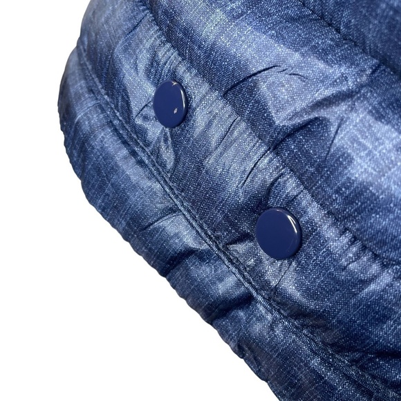 BLUE Puffer Coat💙🤍 - Picture 6 of 16